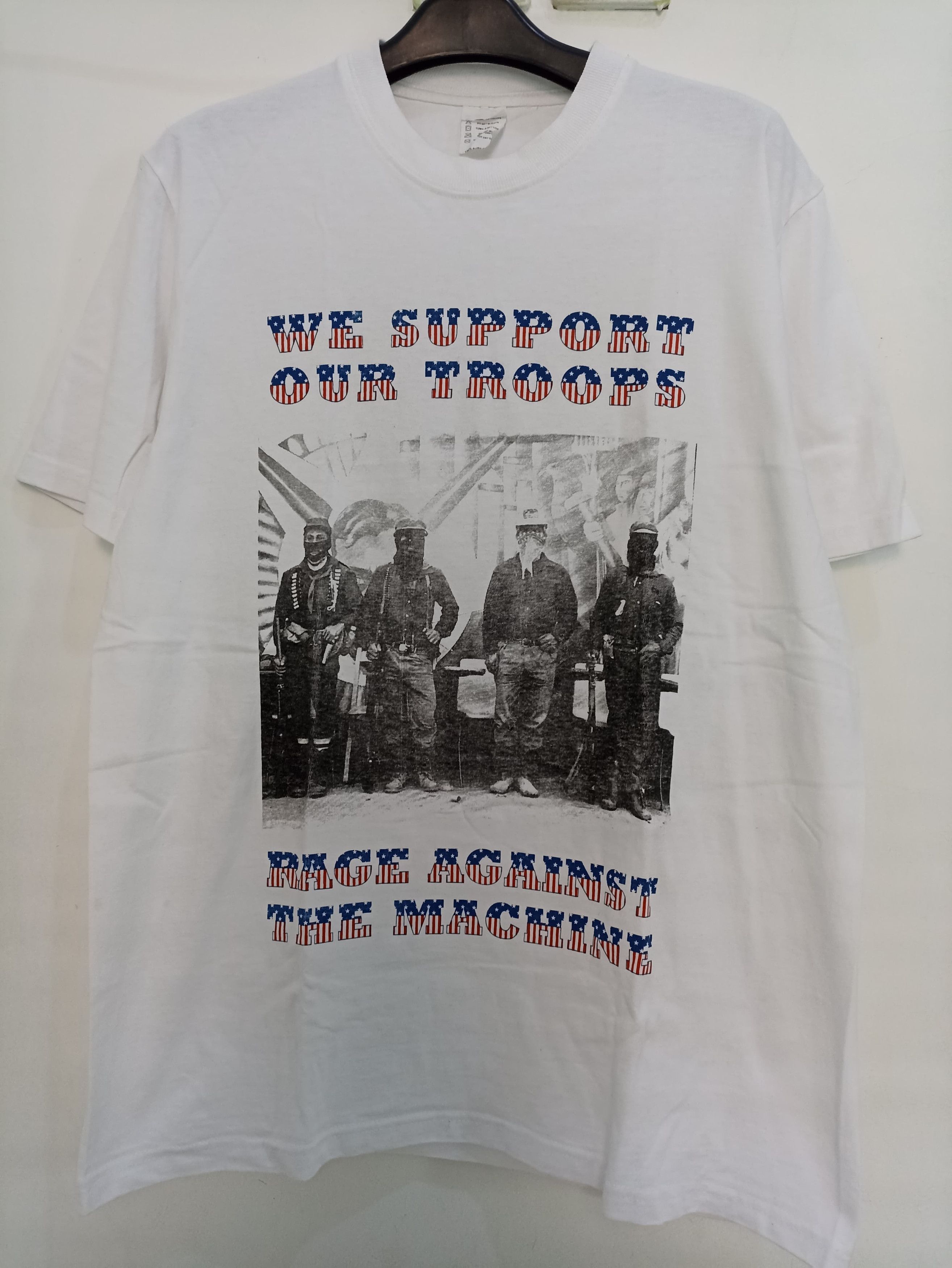Rage Against The Machine Rage Againts The Machine We Support Our Troops T-Shirts, Hoodie, Sweatshirt | FlexRushtees.com