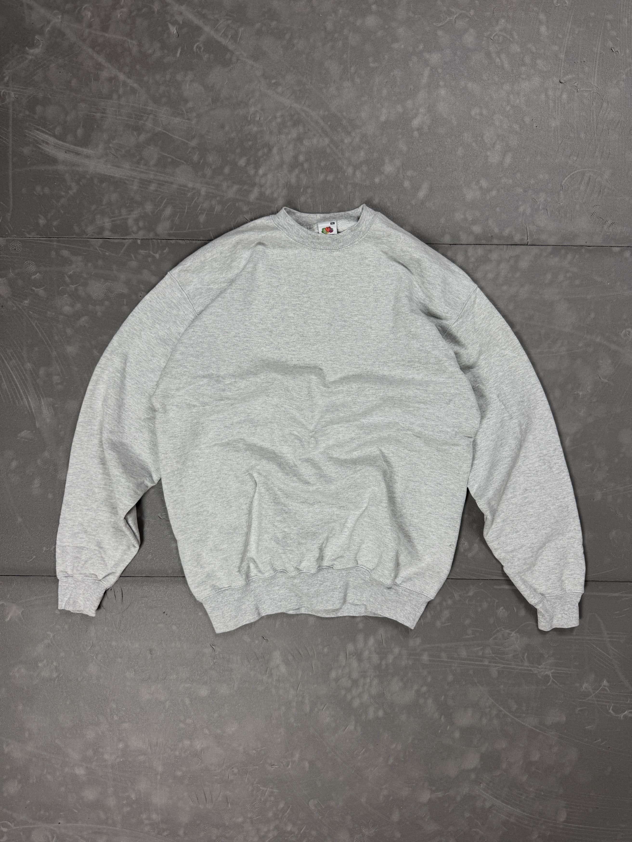 Vintage Fruit Of The Loom Fotl 90s Boxy Blank Crewneck