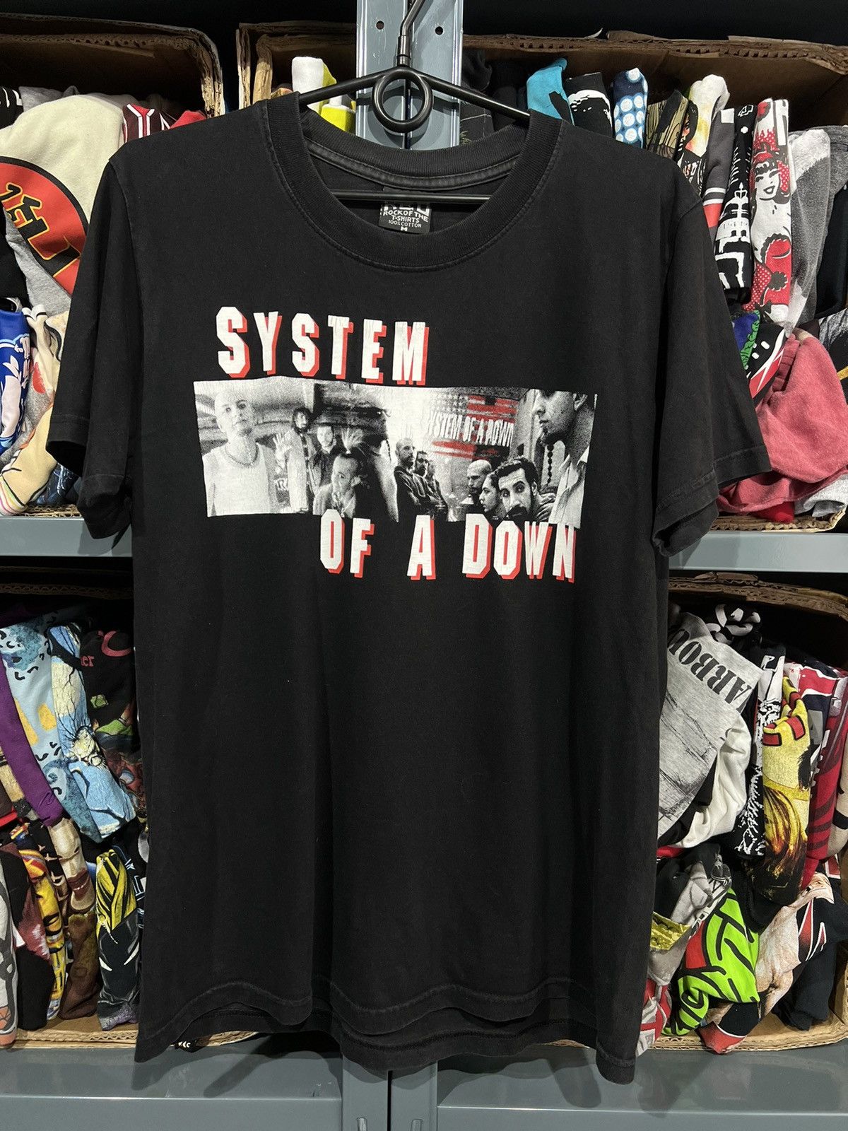 Vintage System Of A Down Vintage T Shirt Hoodie, Sweatshirt | FlexRushtees.com