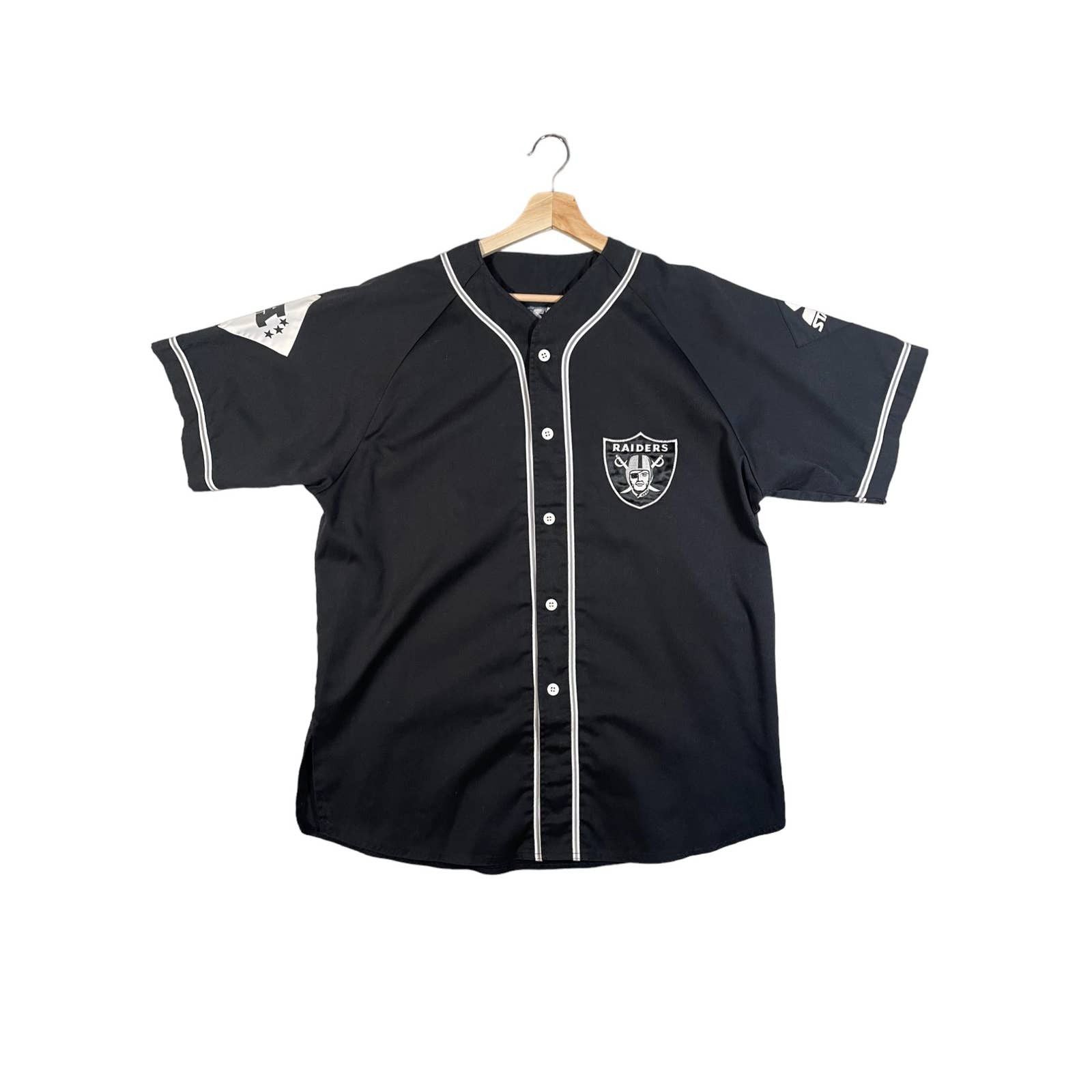 Vintage 1990 S Los Angeles Raiders Starter Baseball Jersey