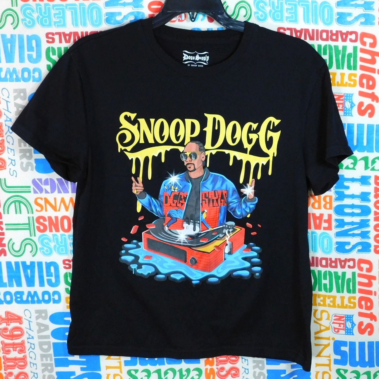 Snoop Dogg Dogg Supply Snoop Dogg Doggystyle Graphic T Shirt Sz L Black Hoodie, Sweatshirt | FlexRushtees.com