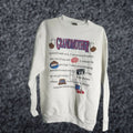Tultex Vtg Grandmother Crewneck 90s Women S Sz M Tultex Ivory Love Hugs Food Grandma Definition T Sh
