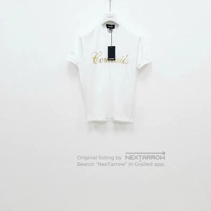 Dsquared2 Men S Summer White Cotton T Shirt Hoodie, Sweatshirt | FlexRushtees.com