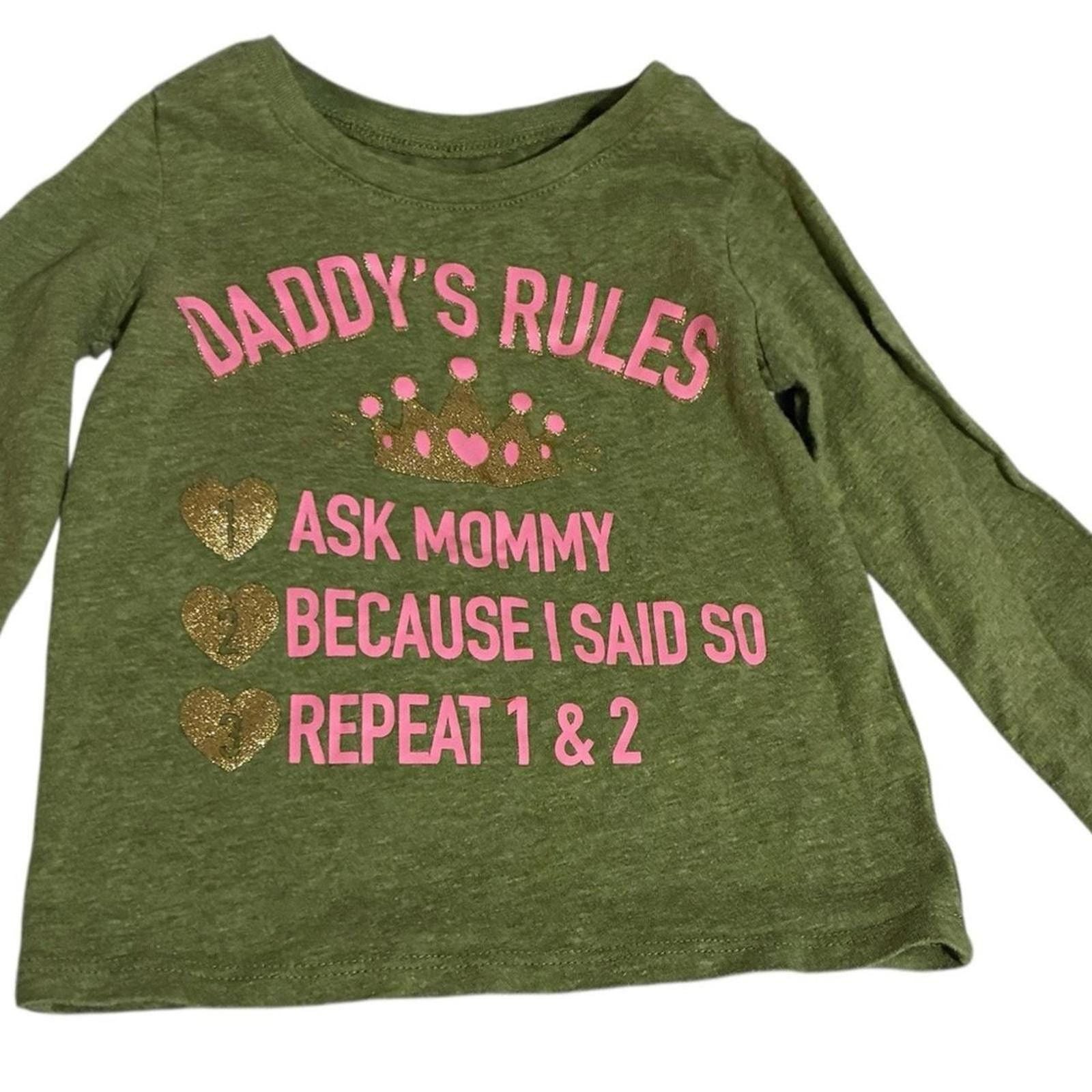Other The Children S Place 2t Fun Long Sleeve Green Top