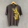 Other Thrashed Faded Windless Dragon Sukajan Japanese Brand Tee Hoodie, Sweatshirt | FlexRushtees.com