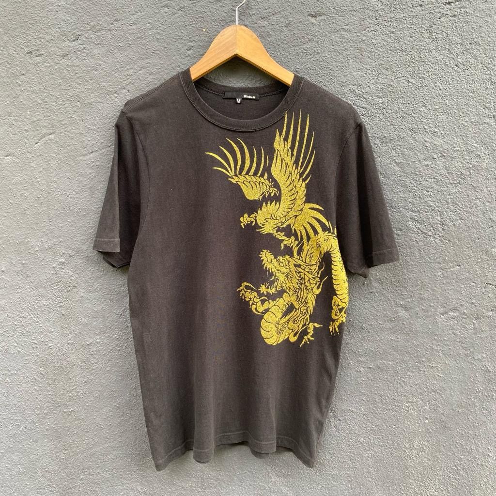 Other Thrashed Faded Windless Dragon Sukajan Japanese Brand Tee Hoodie, Sweatshirt | FlexRushtees.com