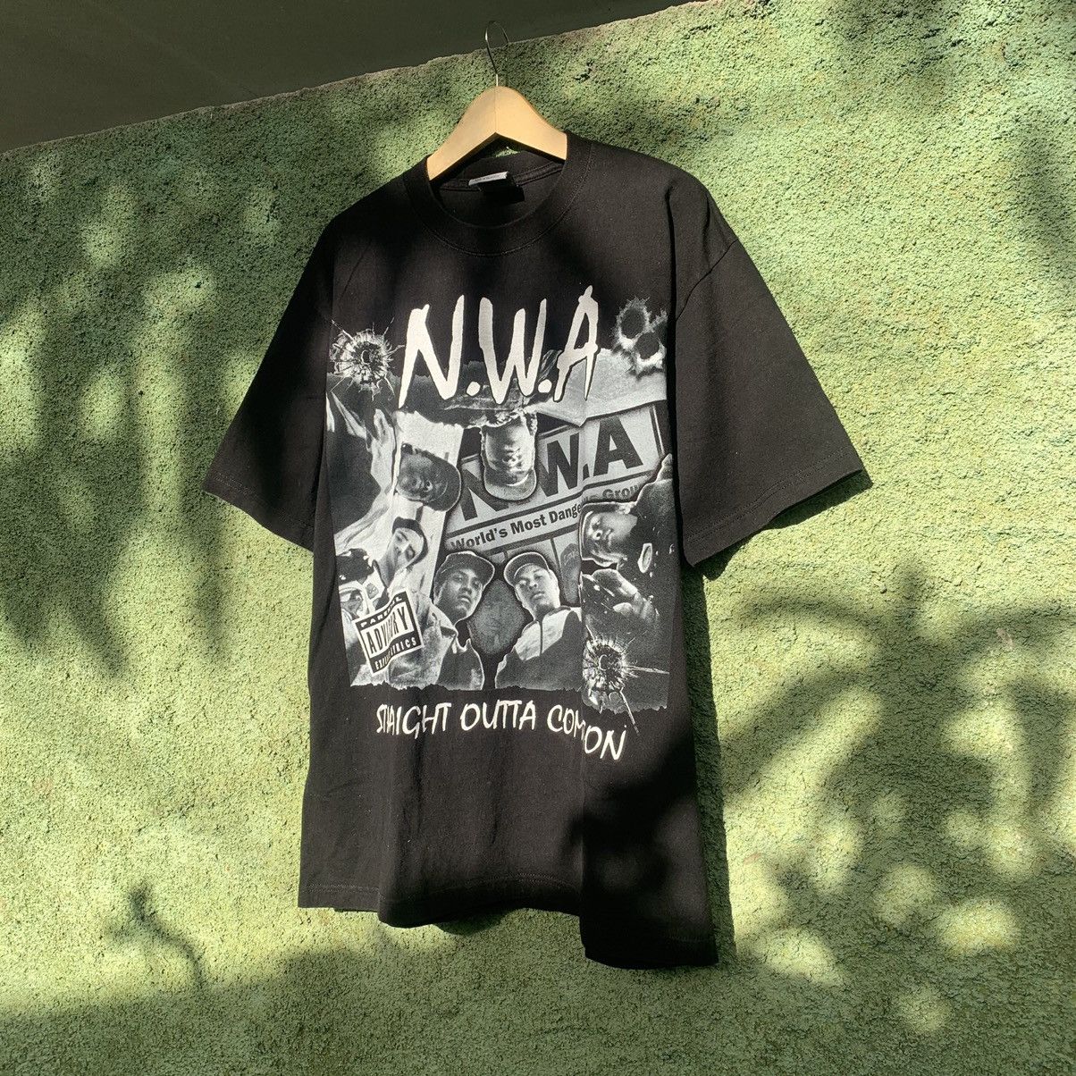 Vintage Nwa Straight Outta Comptown T-Shirts, Hoodie, Sweatshirt | FlexRushtees.com