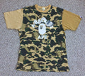 Kaws F W 2005 Bape X Kaws 1st Camo Logo Tee Hoodie, Sweatshirt | FlexRushtees.com