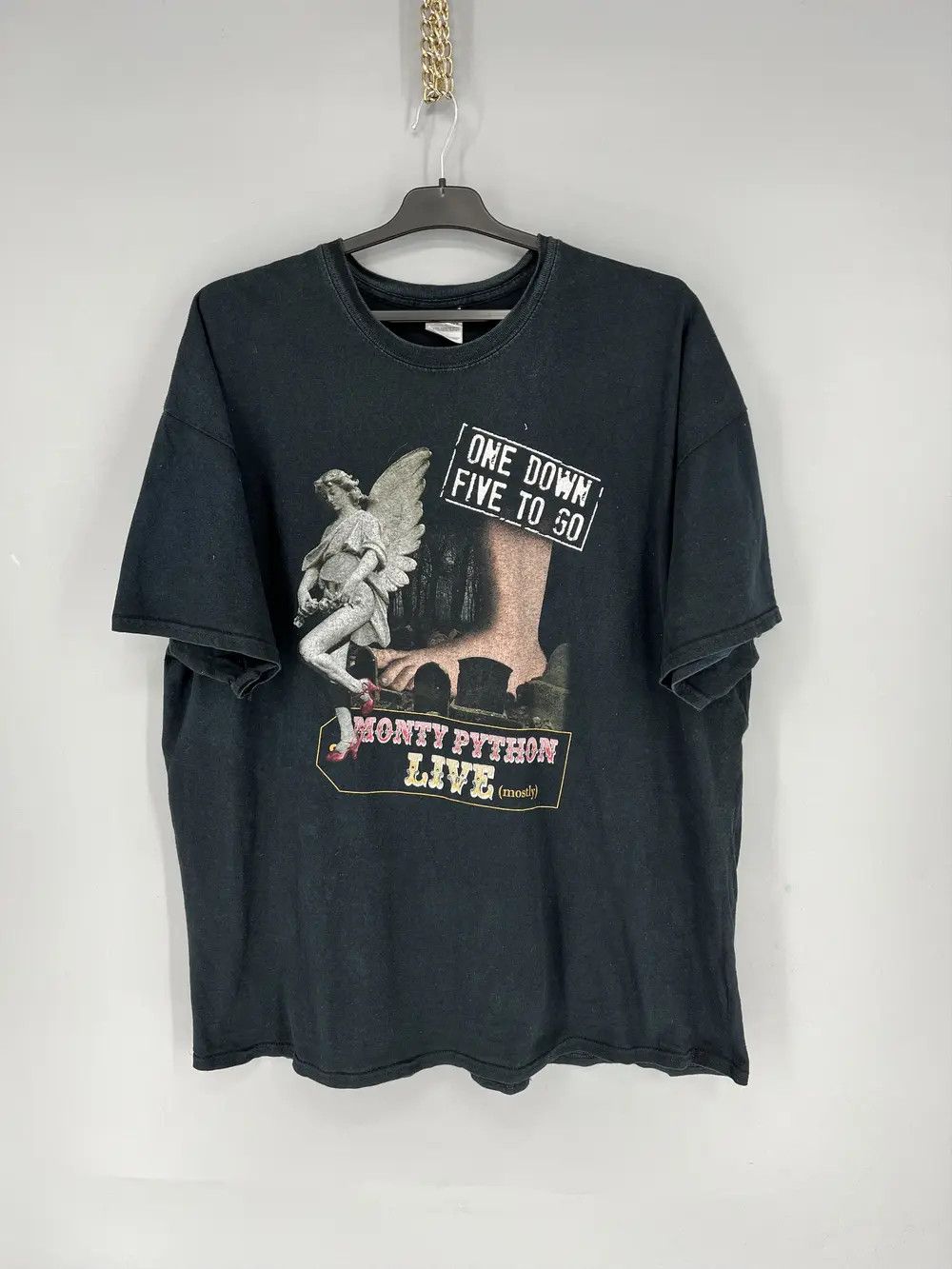 Band Tees Rare Vintage Monty Python Tour Uk Comedy Troupe Tee T Shirt Hoodie, Sweatshirt | FlexRushtees.com