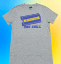 Vintage Deadstock Blockbuster And Chill Tee Hoodie, Sweatshirt | FlexRushtees.com