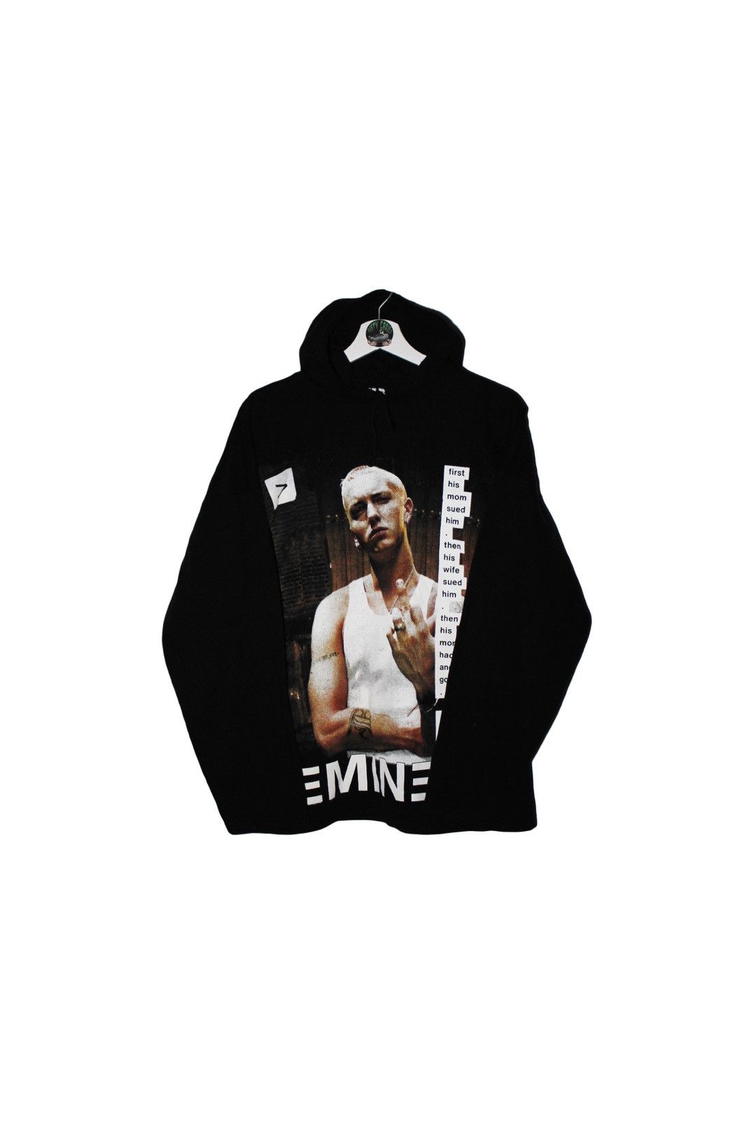 Rap Tees X Vintage Vintage Eminem Slim Shady Rap Hoodie Sweatshirt | FlexRushtees.com