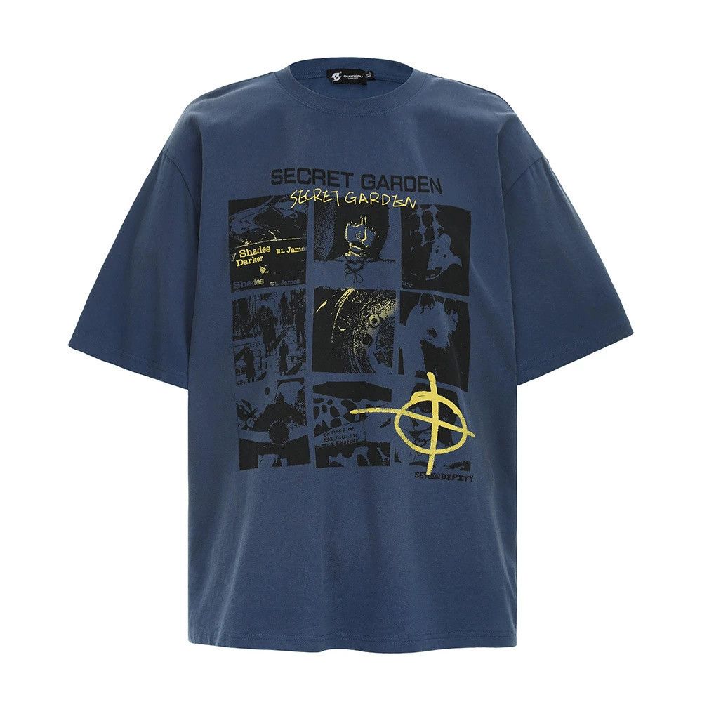 Vintage Men S Loose American Illustration Printed Distressed T Shirt Hoodie, Sweatshirt | FlexRushtees.com