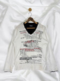 Hysteric Glamour Collins Japan Streetwear Fashion Poem Punkers Double Neck T-Shirts, Hoodie, Sweatshirt | FlexRushtees.com