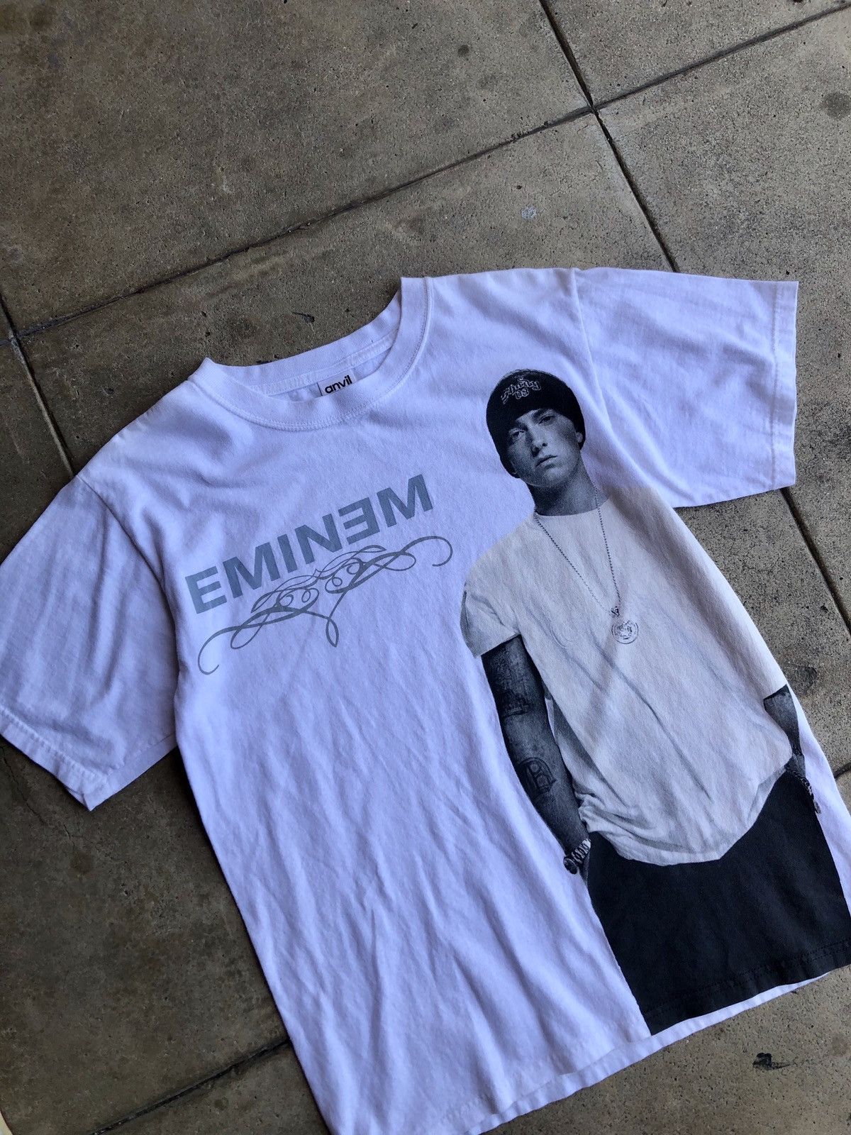 Rap Tees X Vintage 00 S Eminem Slim Shady Rap Tee Vintage Hoodie, Sweatshirt | FlexRushtees.com