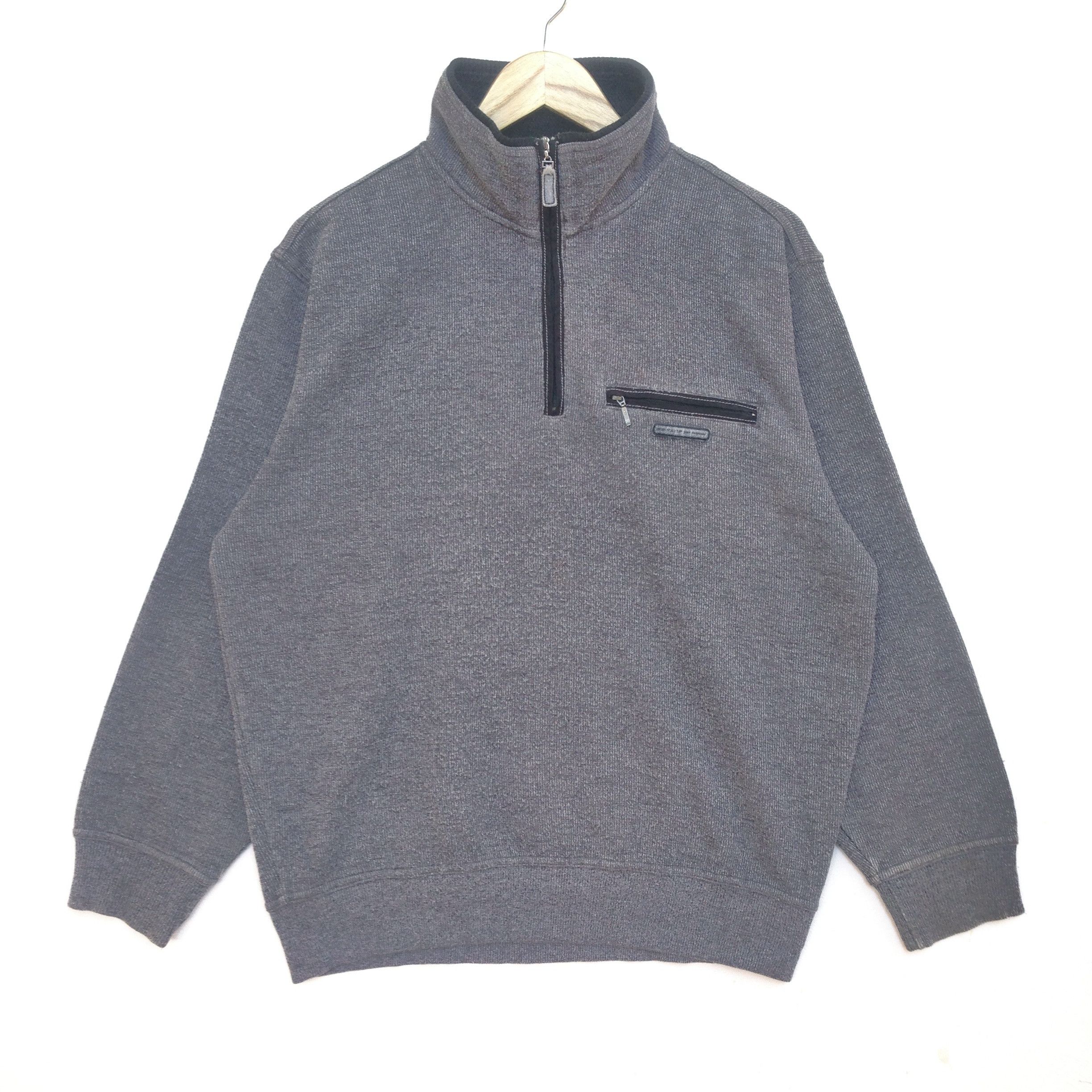 Rare Dunlop Motorsport Collection Sweater Quater Zip