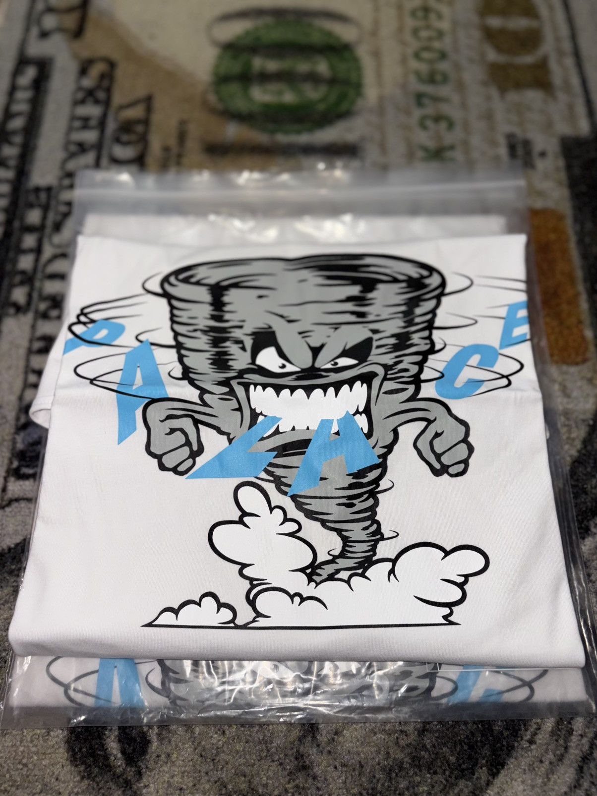 Palace Tornado T Shirt White Hoodie, Sweatshirt | FlexRushtees.com