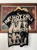 Vintage Red Hot Chili Peppers Aop Fullprint Band Rock Tee Vintage Hoodie, Sweatshirt | FlexRushtees.com