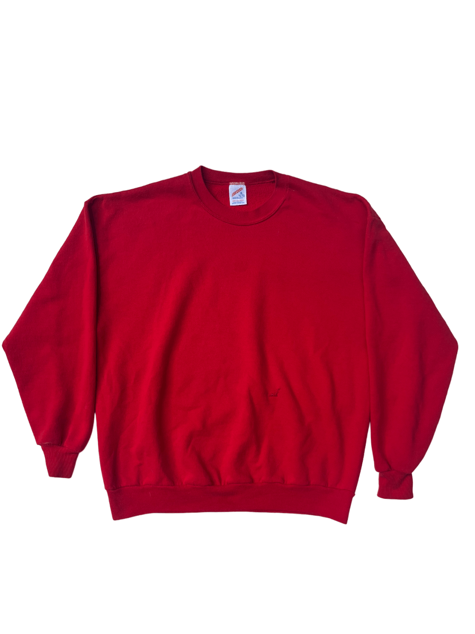 Vintage Jerzees Red Crewneck Blank