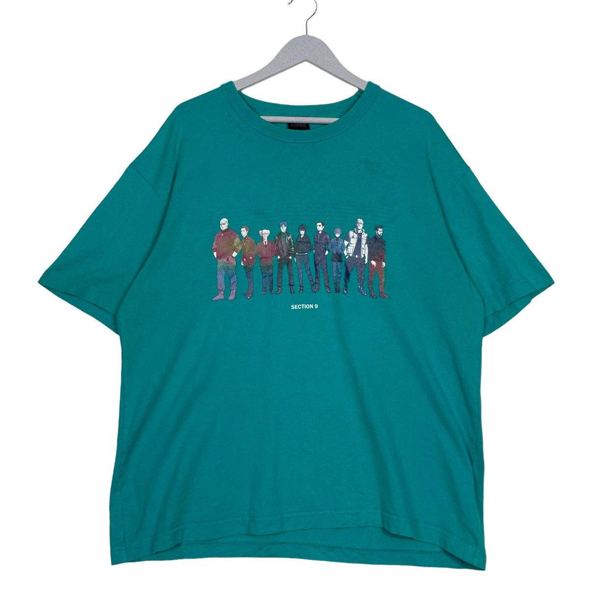 Japanese Brand Ghost In The Shell Section 9 Tshirt Hoodie, Sweatshirt | FlexRushtees.com