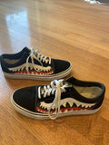 Vans Custom Shark Teeth Vans Old Skool