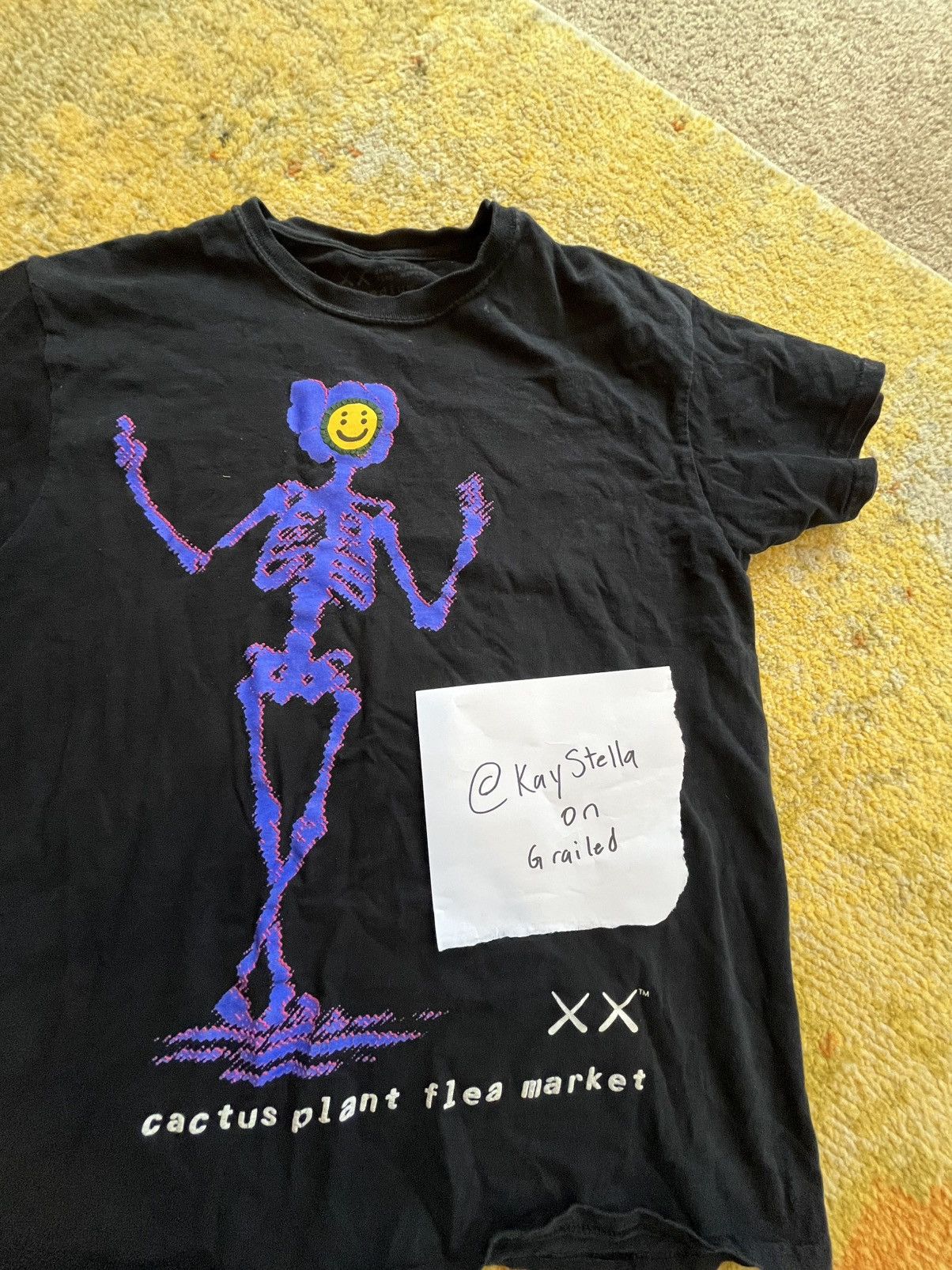 Kaws X Vintage Cpfmxkaws Skeleton Tee Hoodie, Sweatshirt | FlexRushtees.com