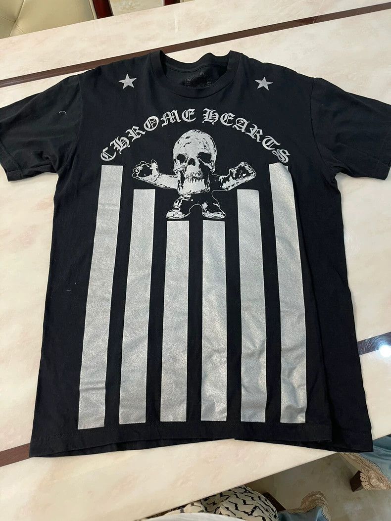 Hearts Chrome Hearts Skeleton T Shirt Hoodie, Sweatshirt | FlexRushtees.com