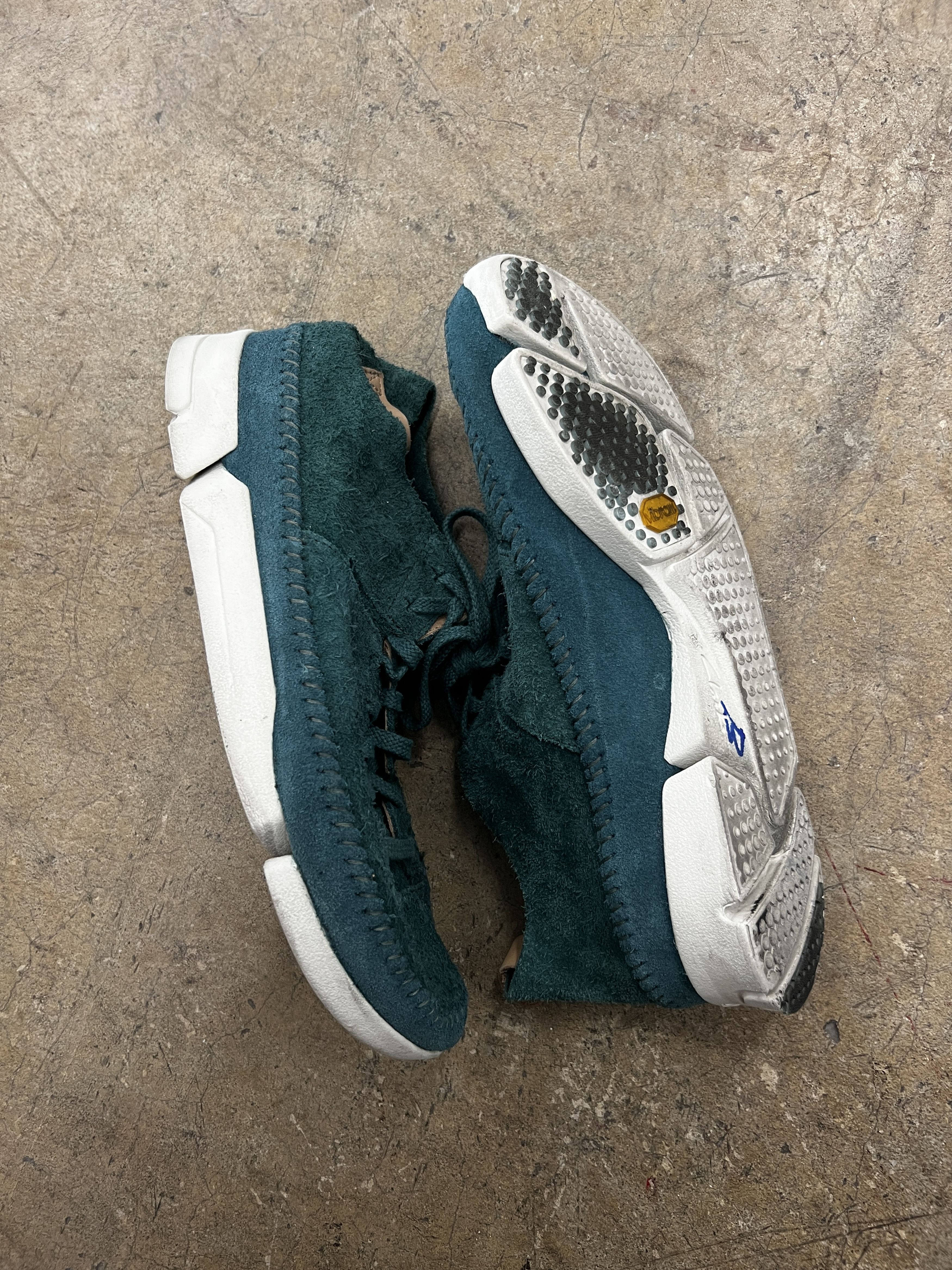 Trigenic Clarks Suede Green