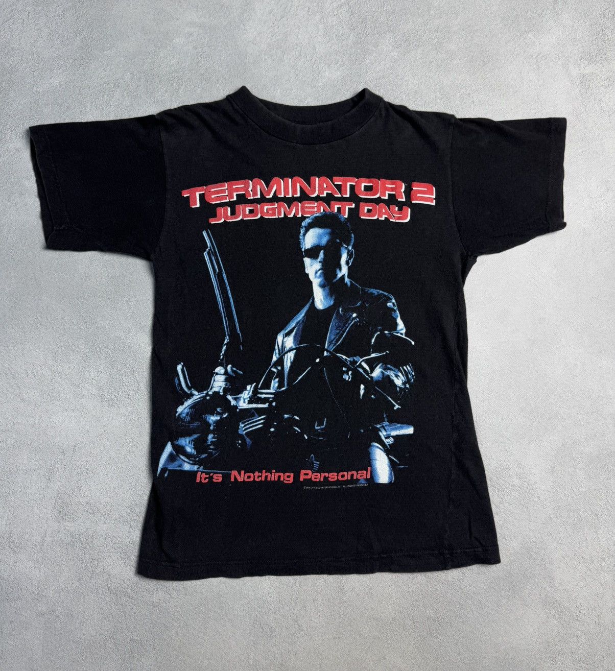 Other Vintage 1991 Terminator 2 Judgement Day Cult Movie T Shirt Hoodie, Sweatshirt | FlexRushtees.com