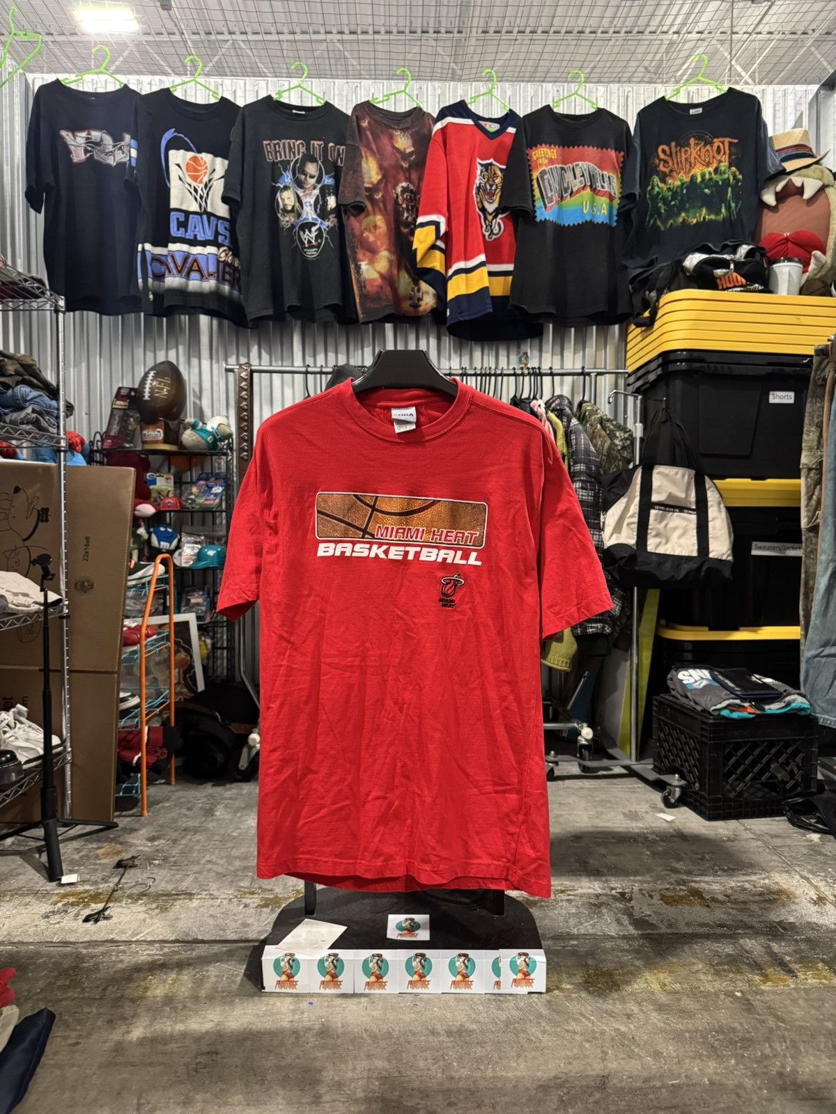 Other Y2k Embroidered Miami Heat Tee Large