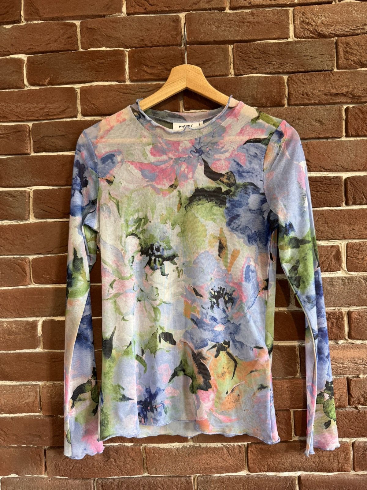 Jean Paul Gaultier Rare Vintage Psychodelic Y2k Mesh Top Like Jean Paul Gaultie