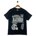 Vintage 90s Los Angeles Raiders Big Logo Printed Tee Hoodie, Sweatshirt | FlexRushtees.com