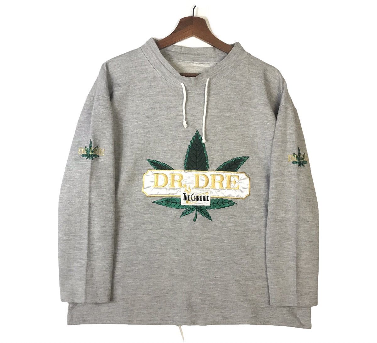 Rap Tees X Vintage Grail Vintage 80s Dr Dre The Chronic Sweatshirt Hoodie | FlexRushtees.com