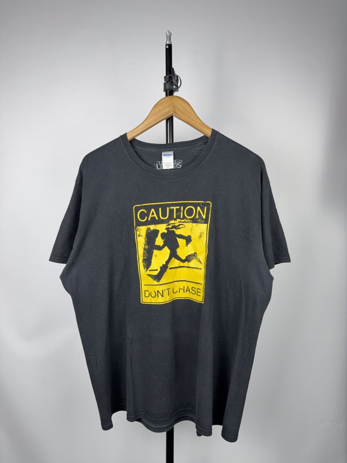 Vintage League Of Legends Lol Caution Don T Chase Meme T Shirt L Xl Hoodie, Sweatshirt | FlexRushtees.com