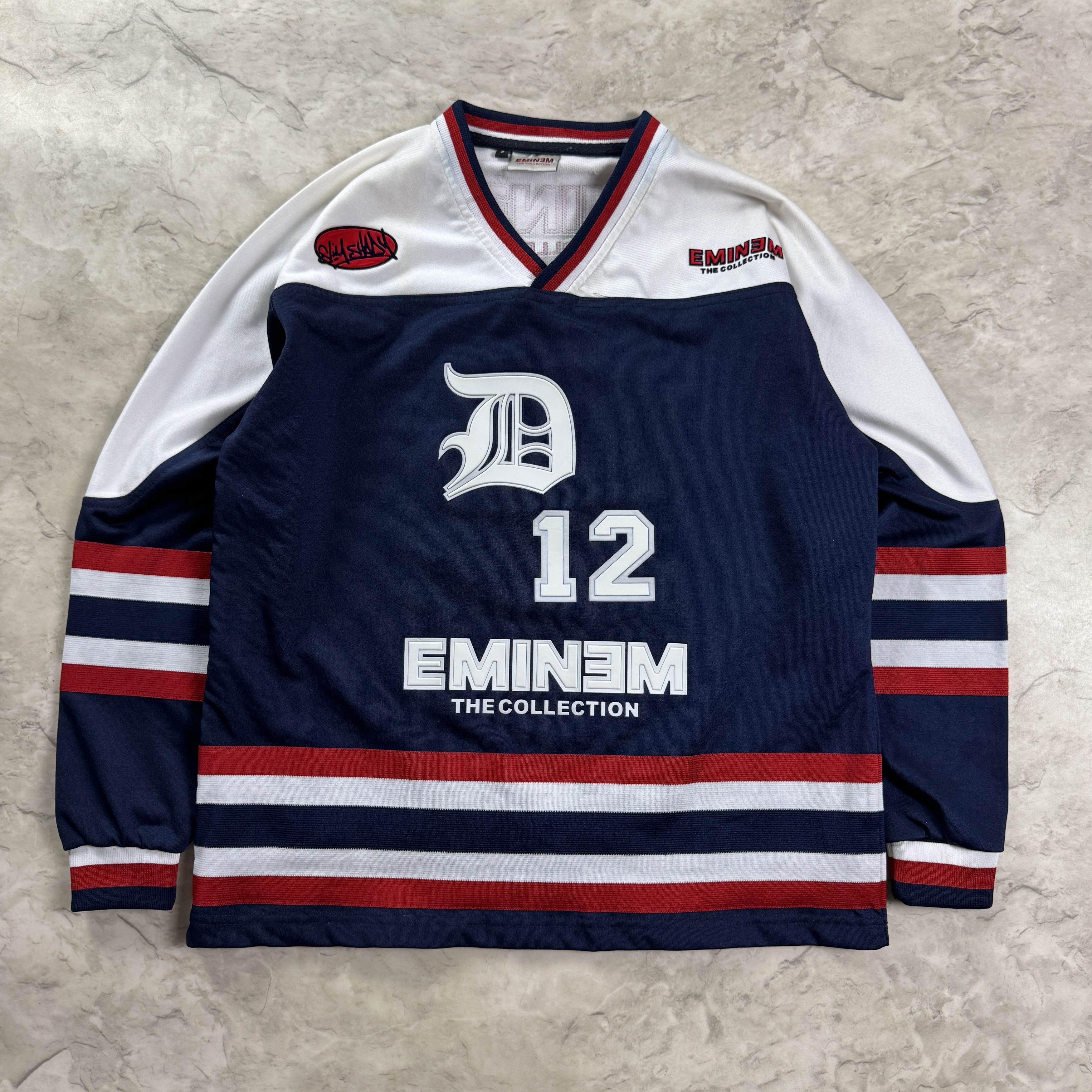 Eminem The Collection Jersey Longsleeve T-Shirts, Hoodie, Sweatshirt | FlexRushtees.com