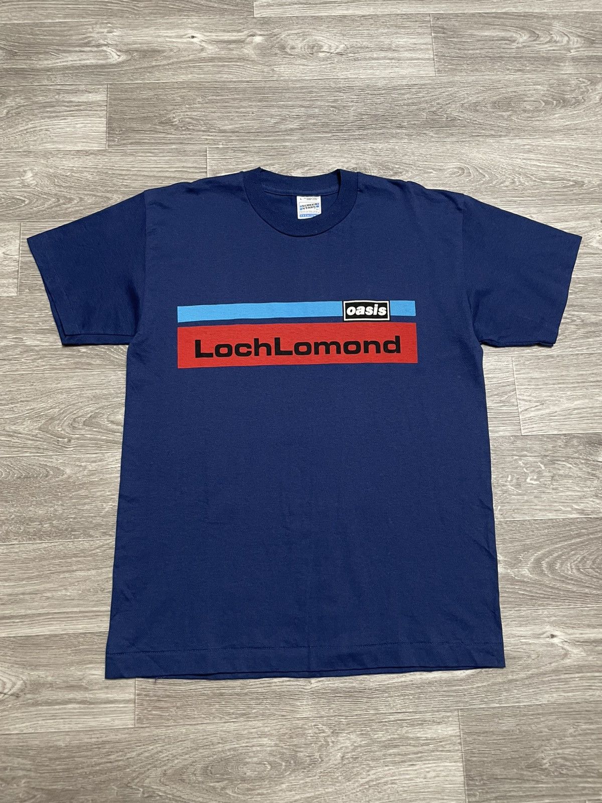Band Tees Rare Vintage 1996 Oasis Loch Lomond Made In Usa T Shirt Hoodie, Sweatshirt | FlexRushtees.com