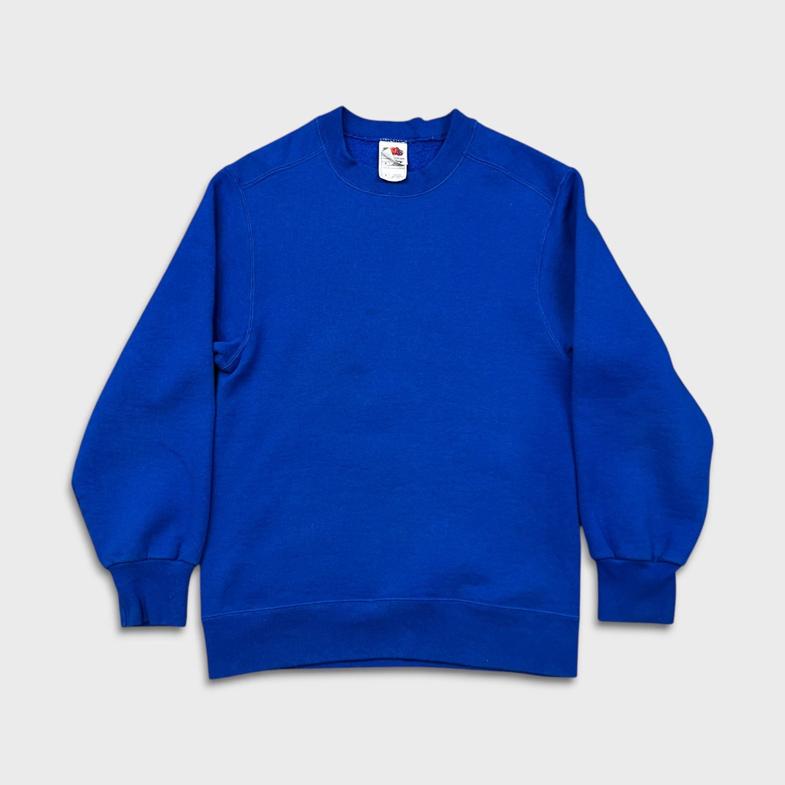 Vintage Fruit Of The Loom Blank Sweatshirt Crewneck Pullover