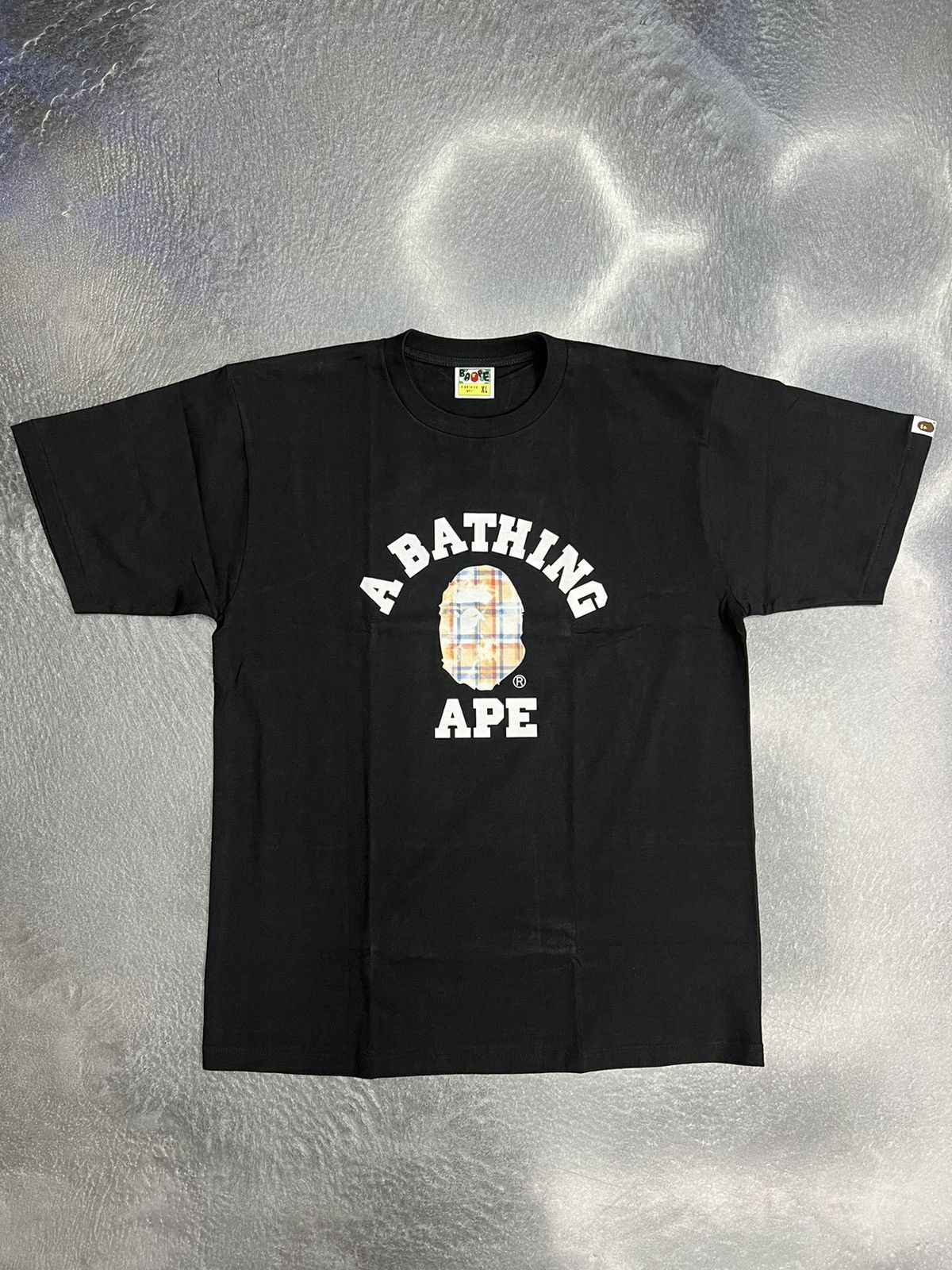 Bape Bleached Check College T Shirt Hoodie, Sweatshirt | FlexRushtees.com