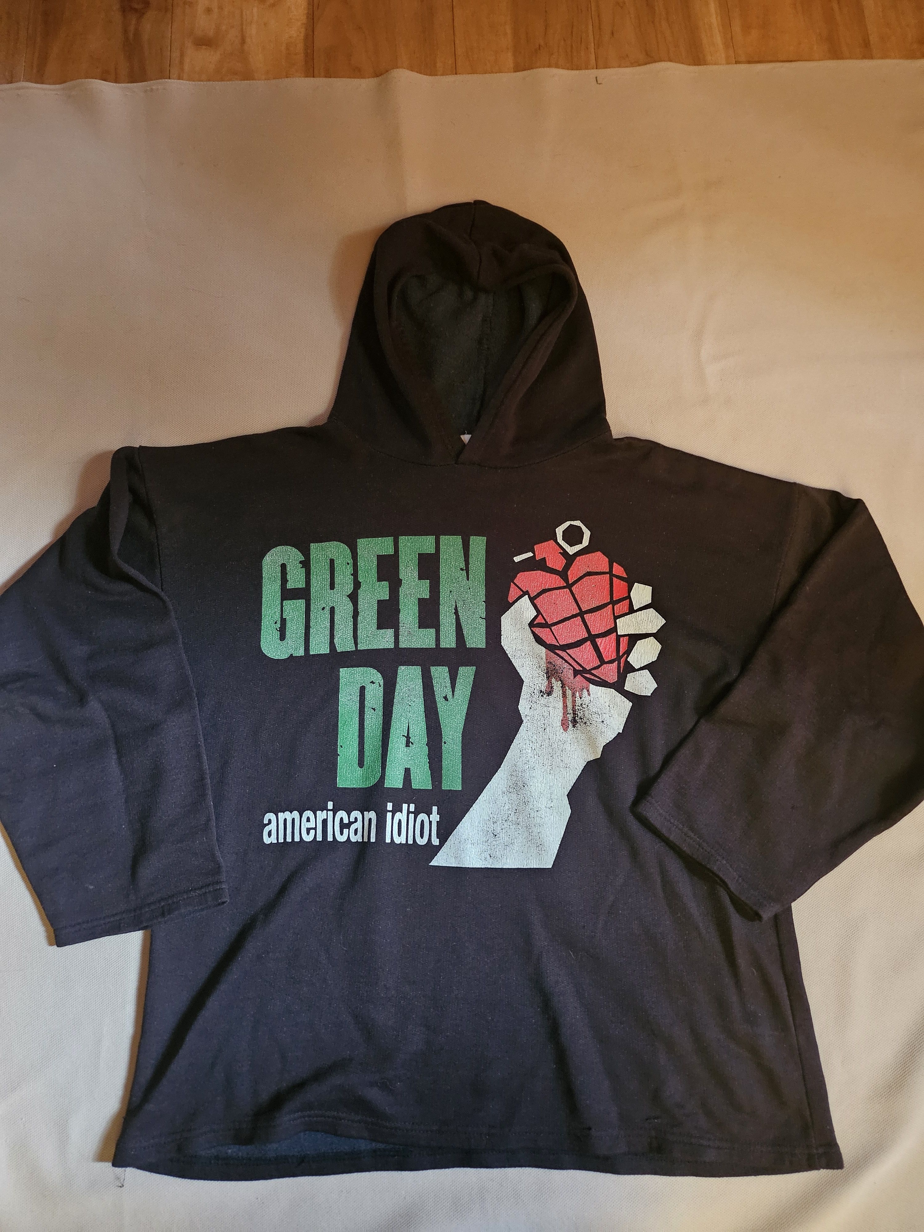 Vintage Green Day American Idiot Hoodie T-Shirts, Sweatshirt | AU16VibeMintTees.com