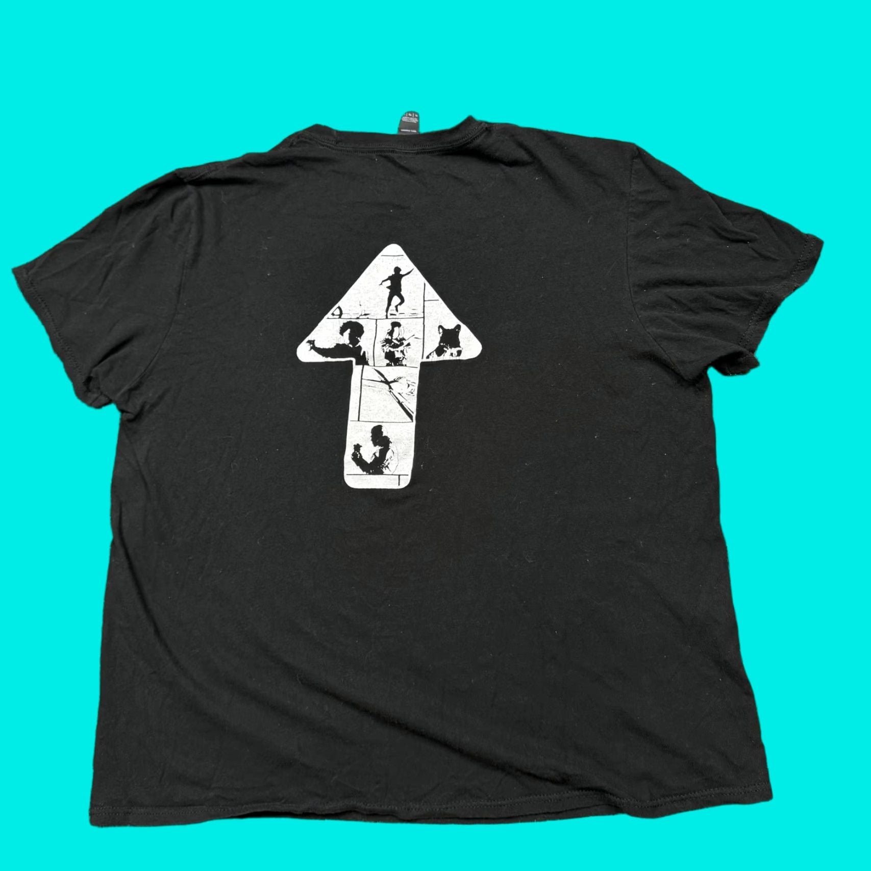 Vintage 88rising Cowboy Bebop T Shirt Men Xl Black Short Sleeve Movie Tee Slim