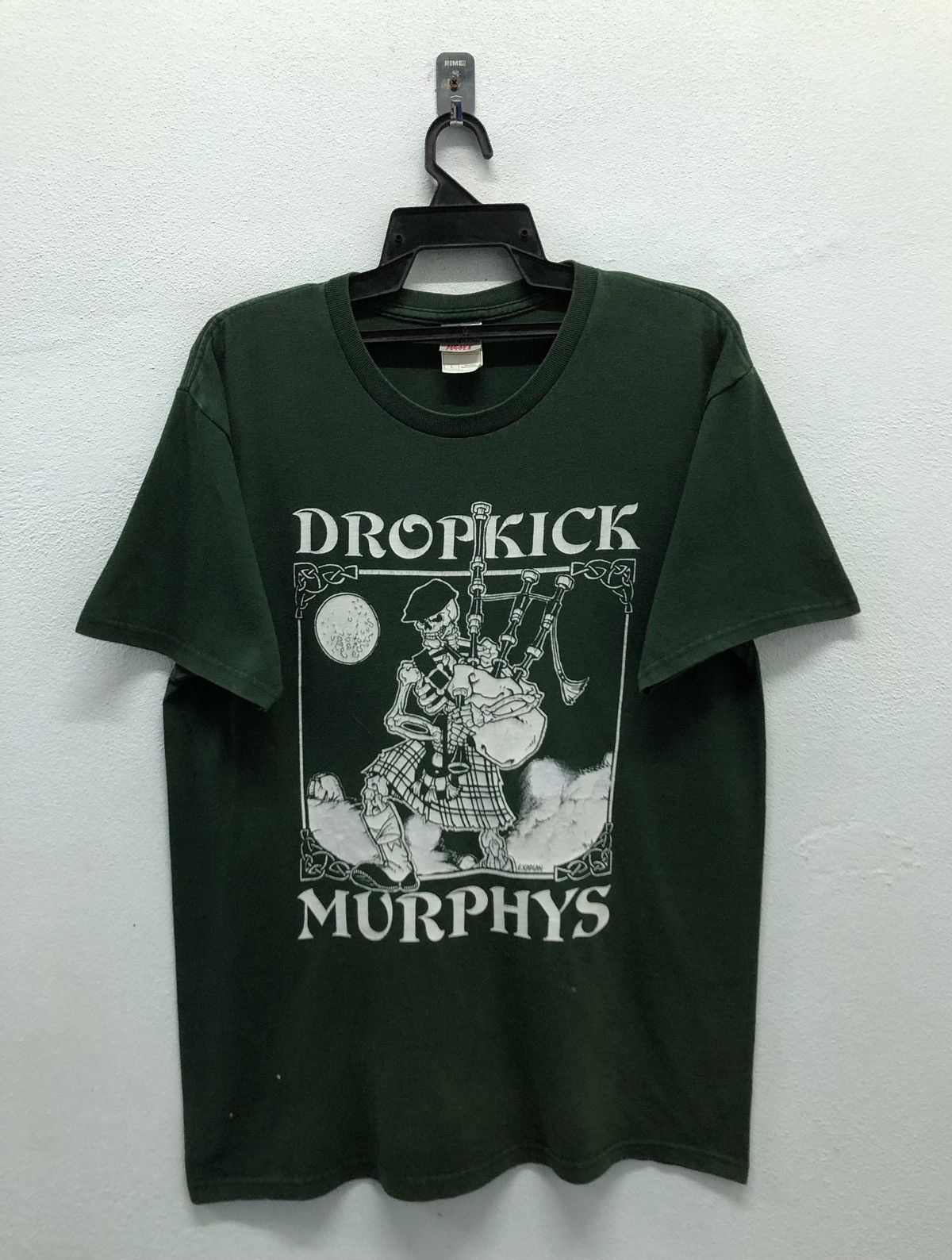 Vintage Fruit Of The Loom Dropkick Murphys E Kaplan T Shirt