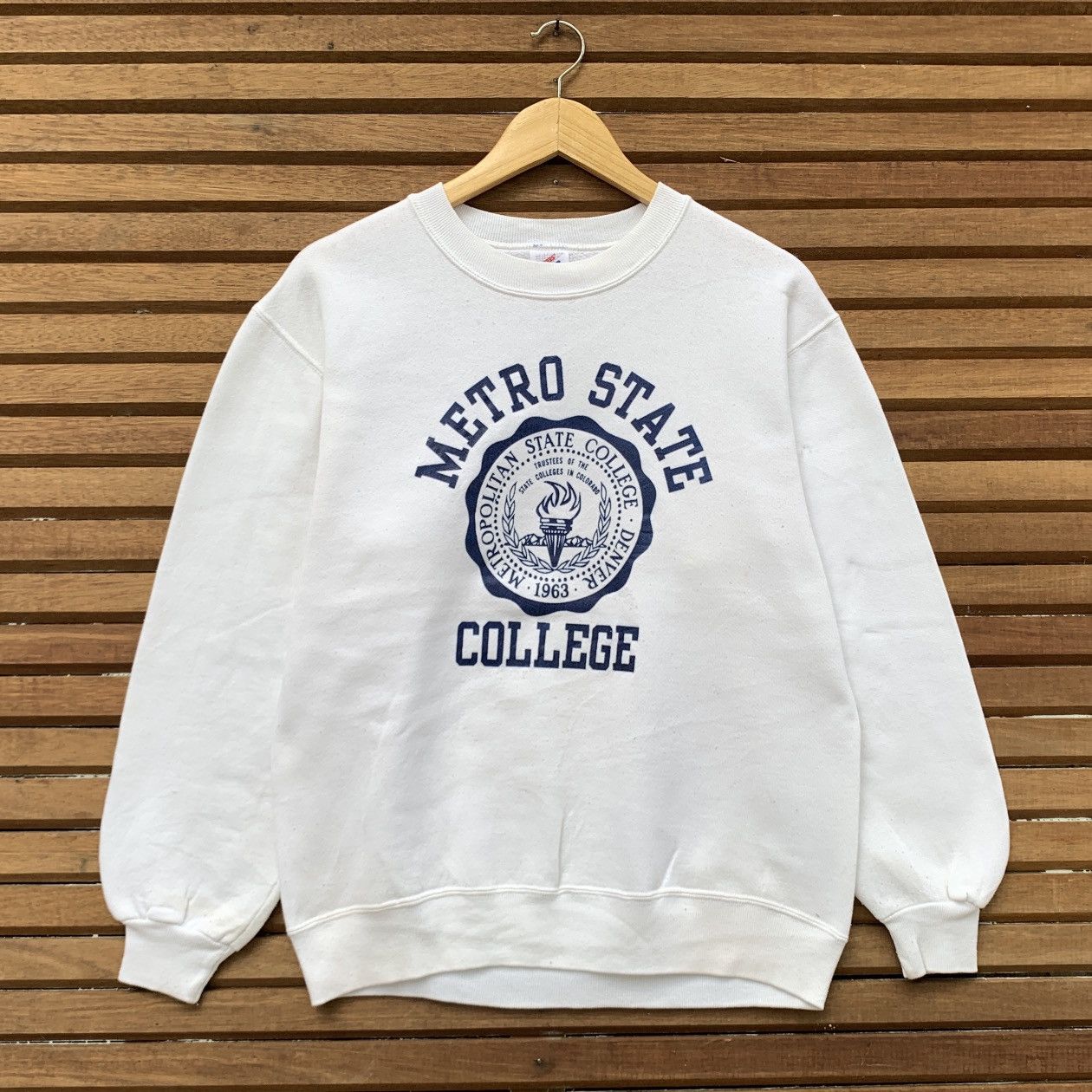 Rare Vintage 1990s Jerzees Metropolitan State University
