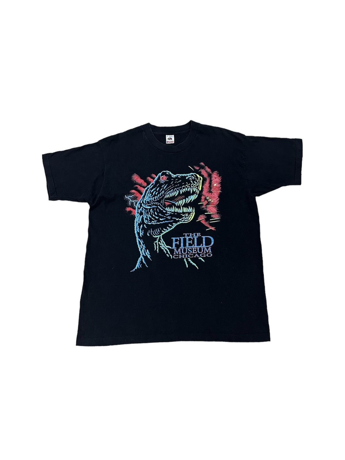 Rare Vintage The Field Museum Chicago Dinosaur T Rex Tee Hoodie, Sweatshirt | FlexRushtees.com