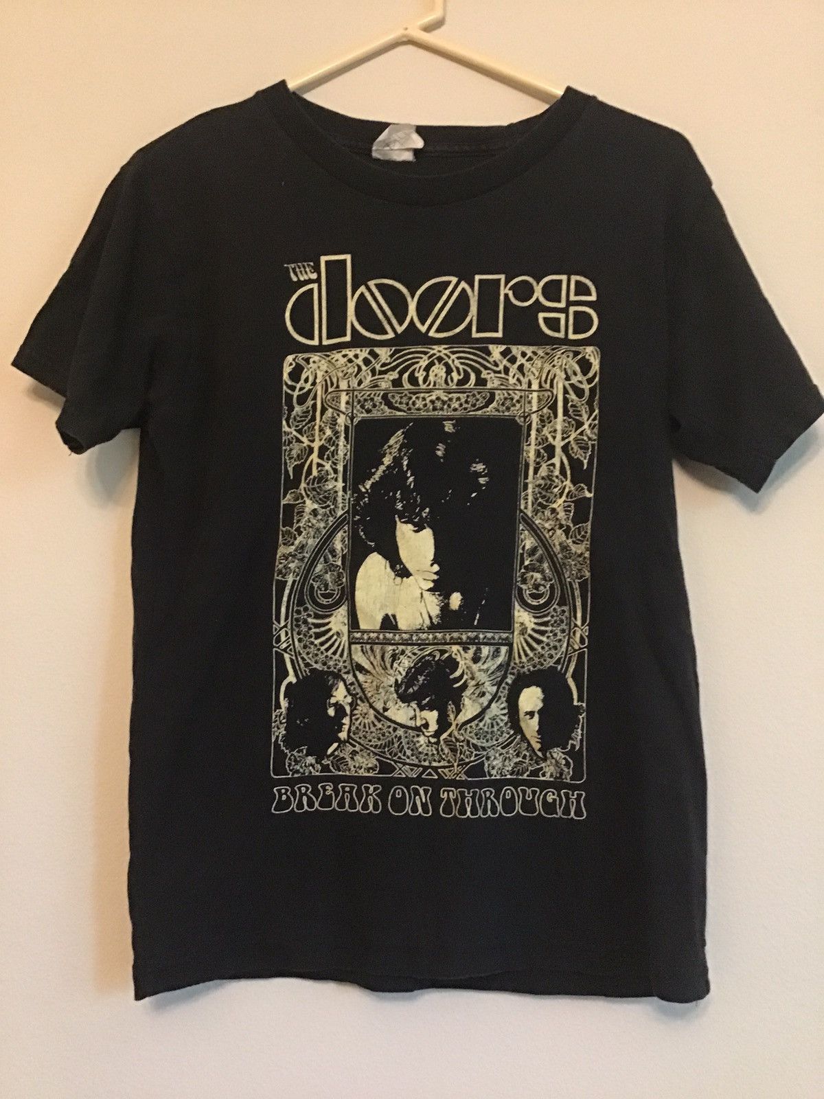 Vintage Doors Jim Morrison Break On Through Psychedelic Tee