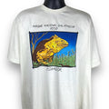 Vintage 90s Galapagos Ecuador Lizard Nature Tee Tshirt Hoodie, Sweatshirt | FlexRushtees.com