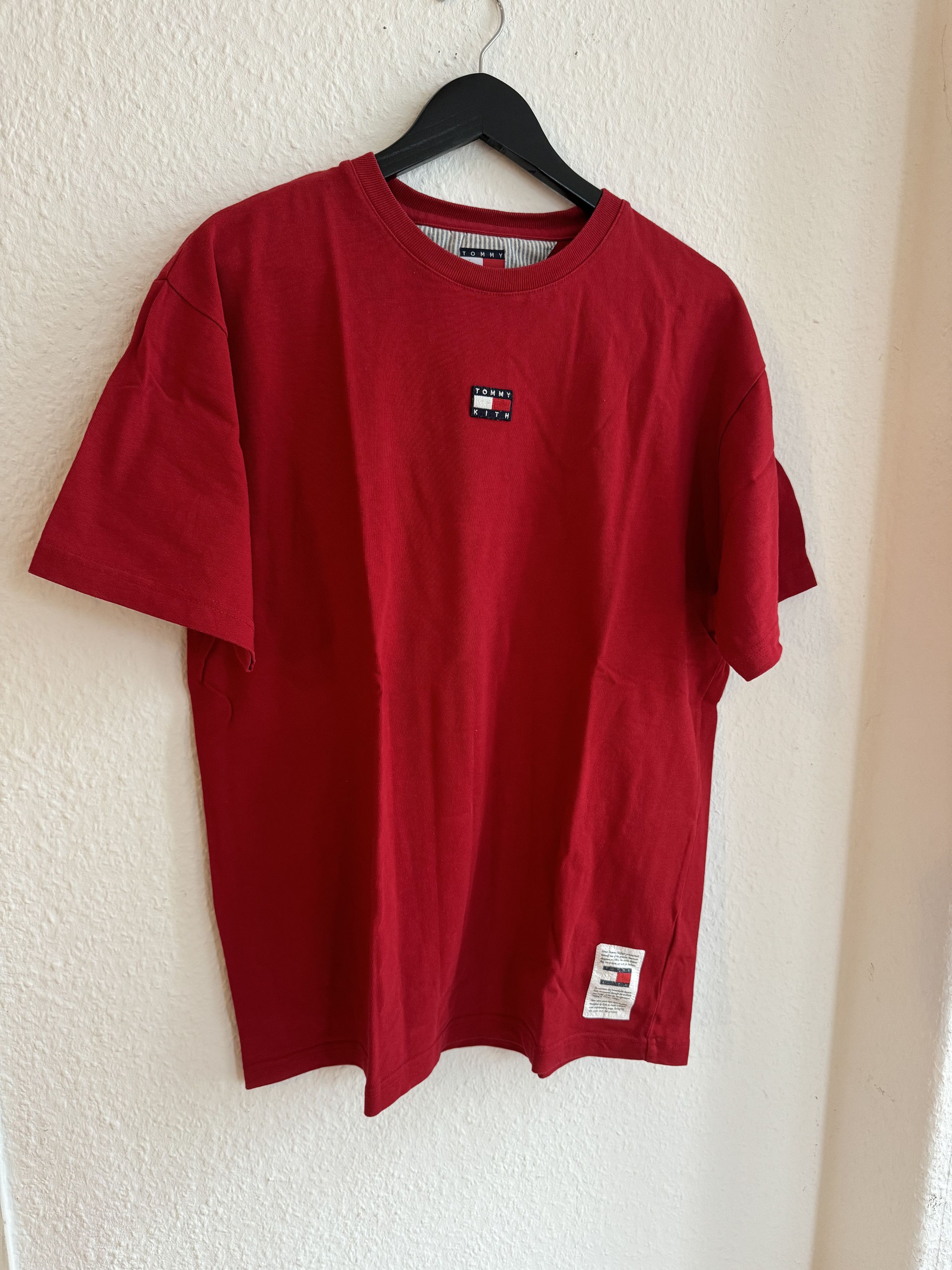 Hilfiger Tommy Hilfiger X Kith Logo T Shirt Hoodie, Sweatshirt | FlexRushtees.com