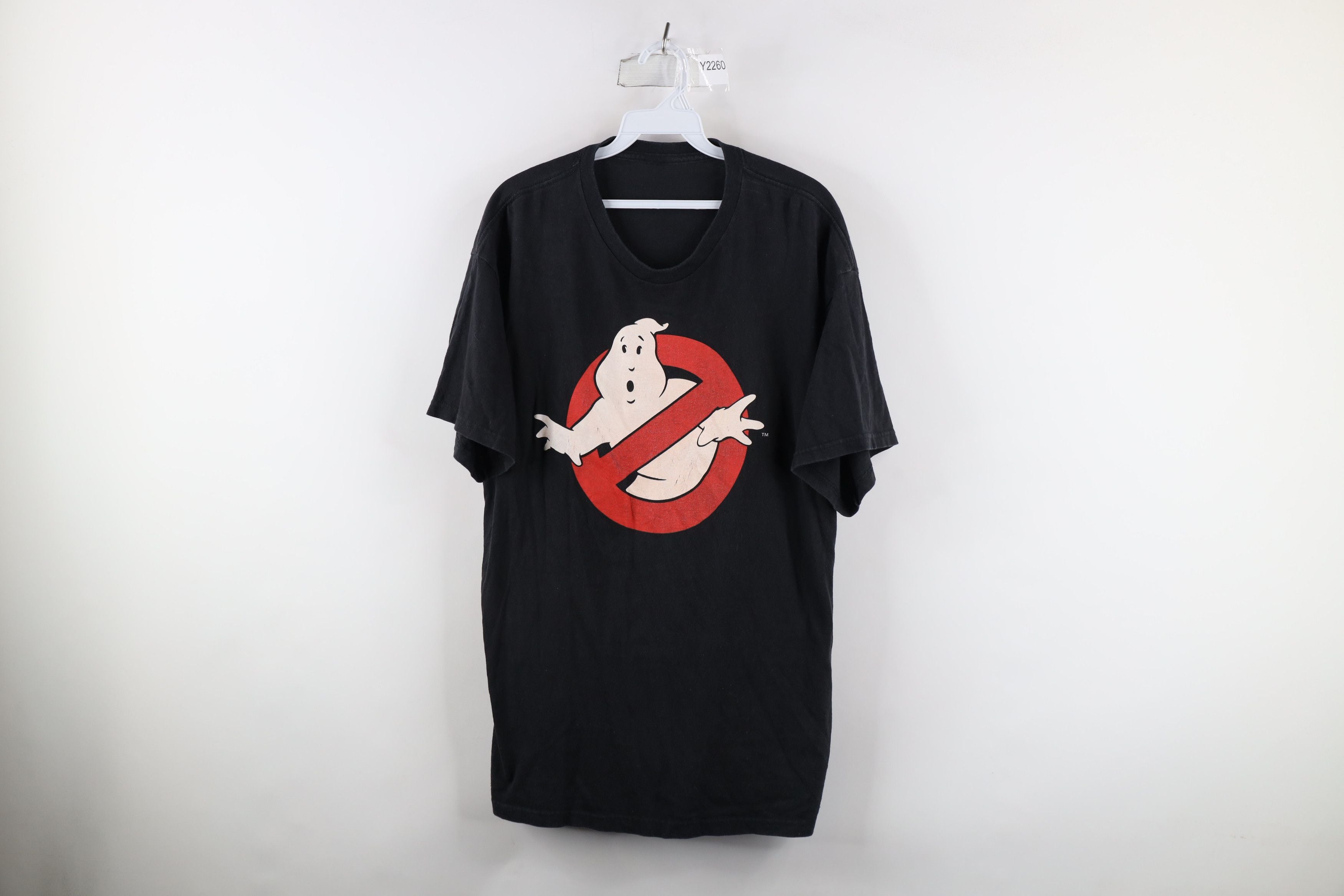 Vintage Ghostbusters Movie Promo Short Sleeve T Shirt Black
