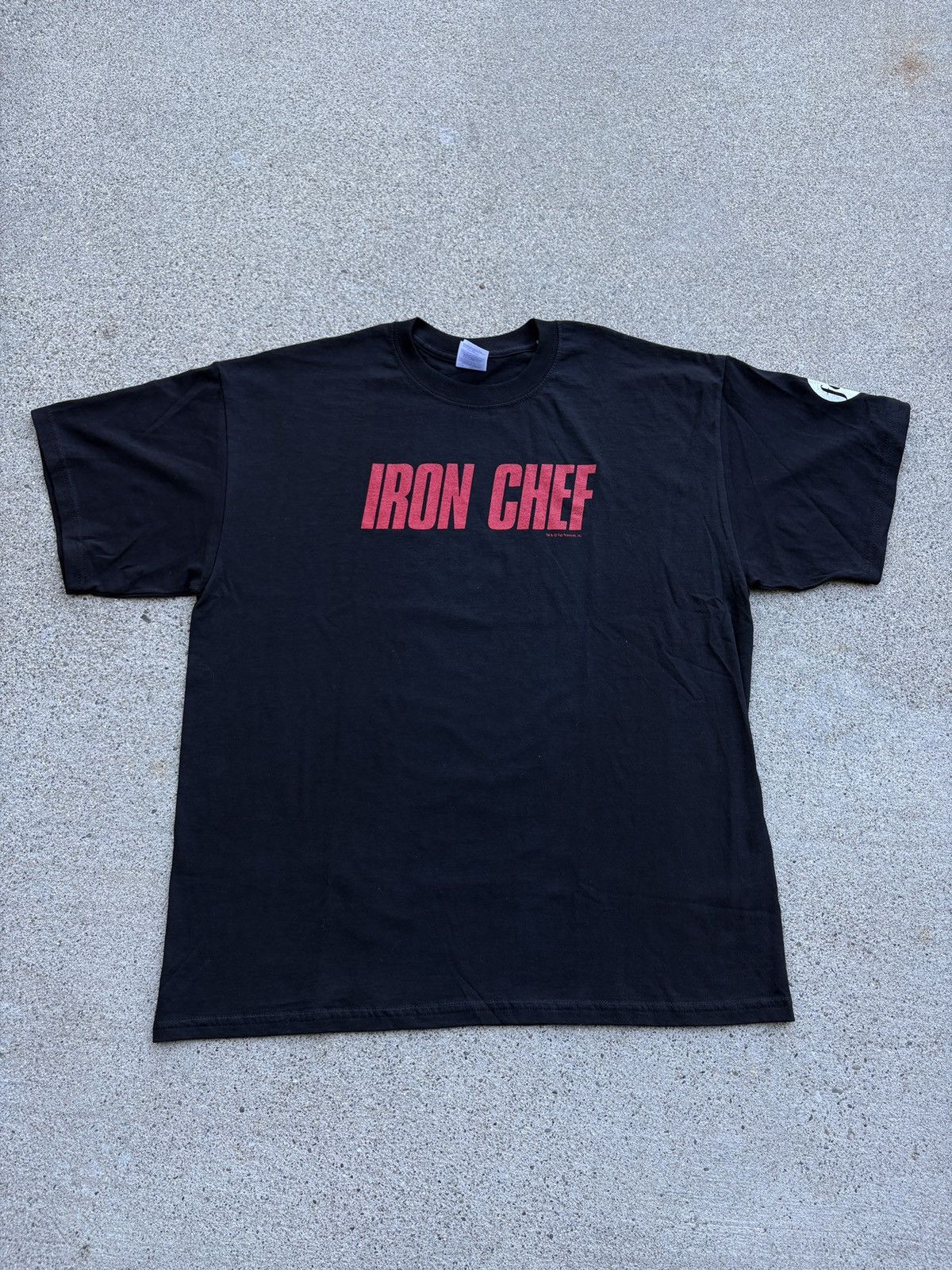 Vintage 1990s Gildan Food Channel Iron Chef T Shirt Sz Xl Hoodie, Sweatshirt | FlexRushtees.com