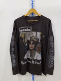 Band Tees Vtg Bootleg Oasis Definitely Maybe How Does It Feel Hoodie, Sweatshirt | FlexRushtees.com