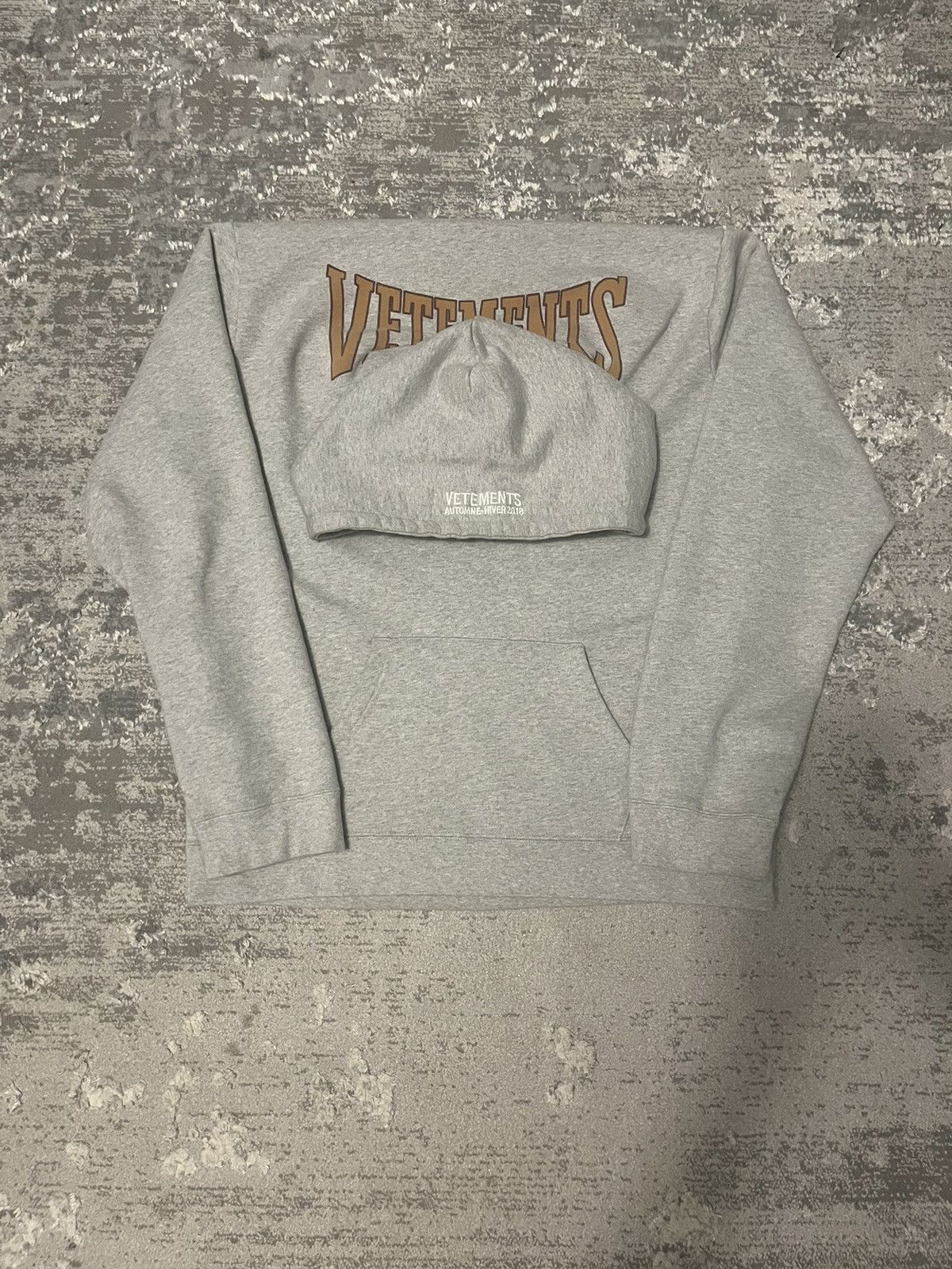 Aw18 Vetements Misplaced Logo Hoodie T-Shirts, Sweatshirt | FlexRushtees.com