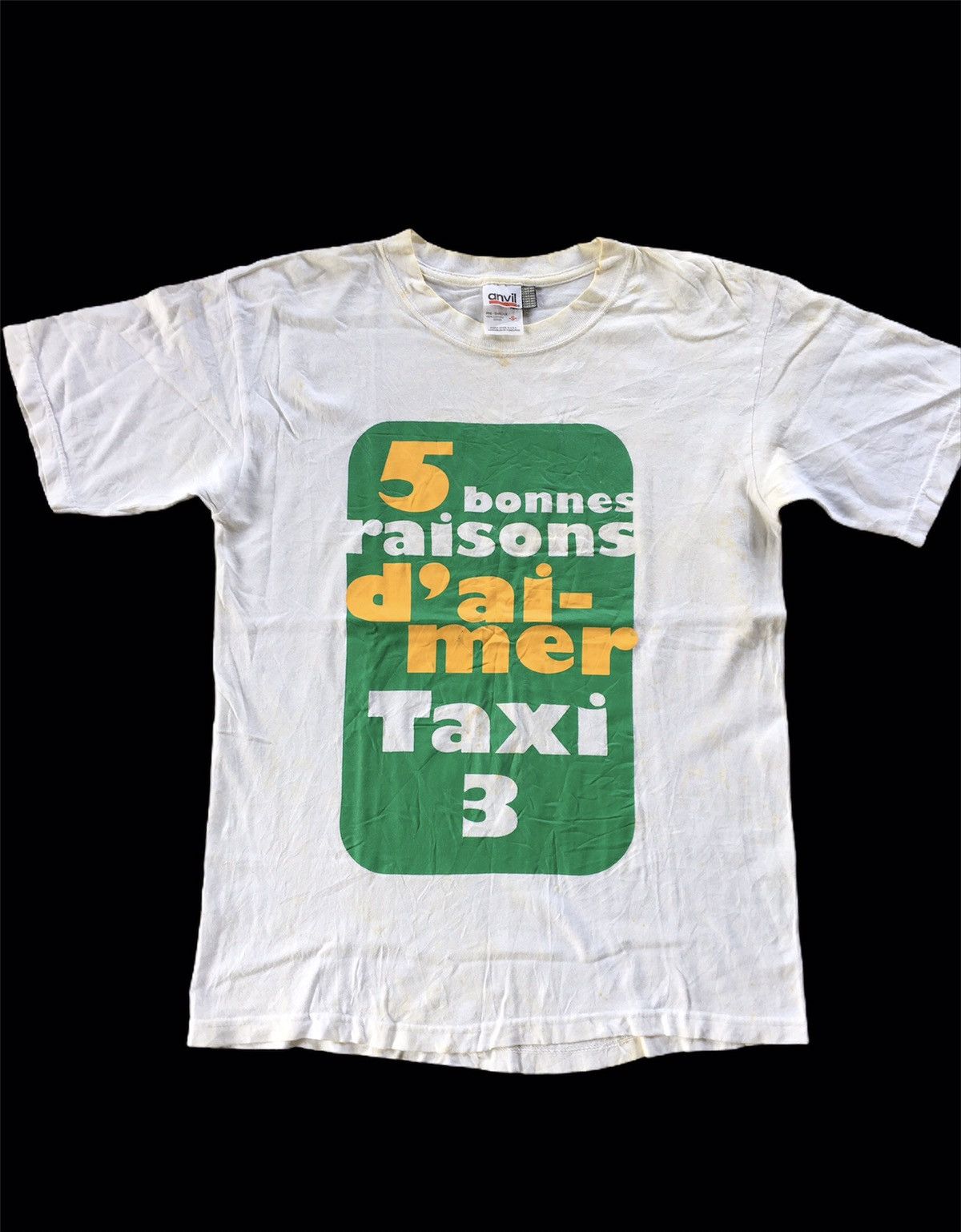 Vintage Taxi 3 X Anvil Movie Tees